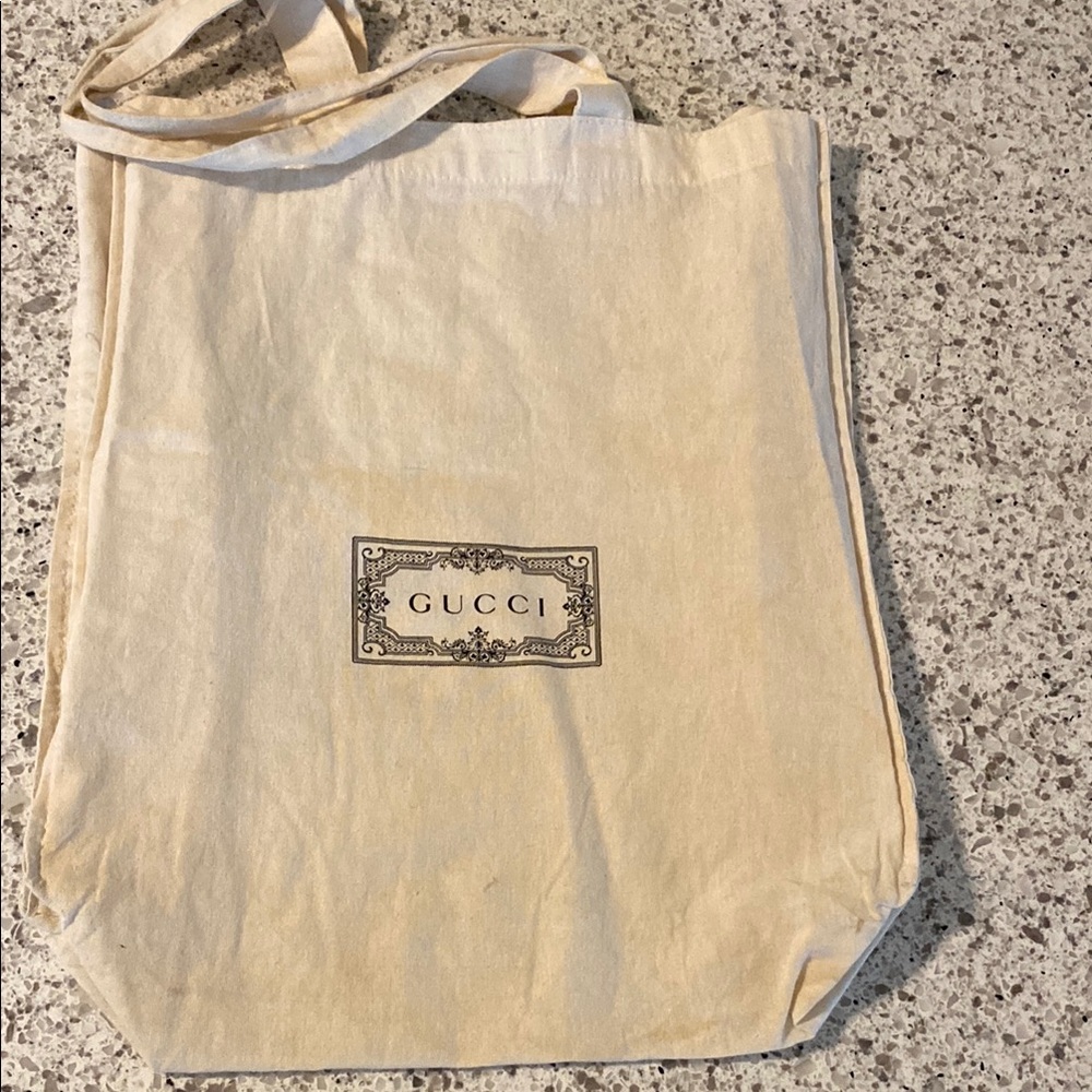 Gucci Cream Tote Bag